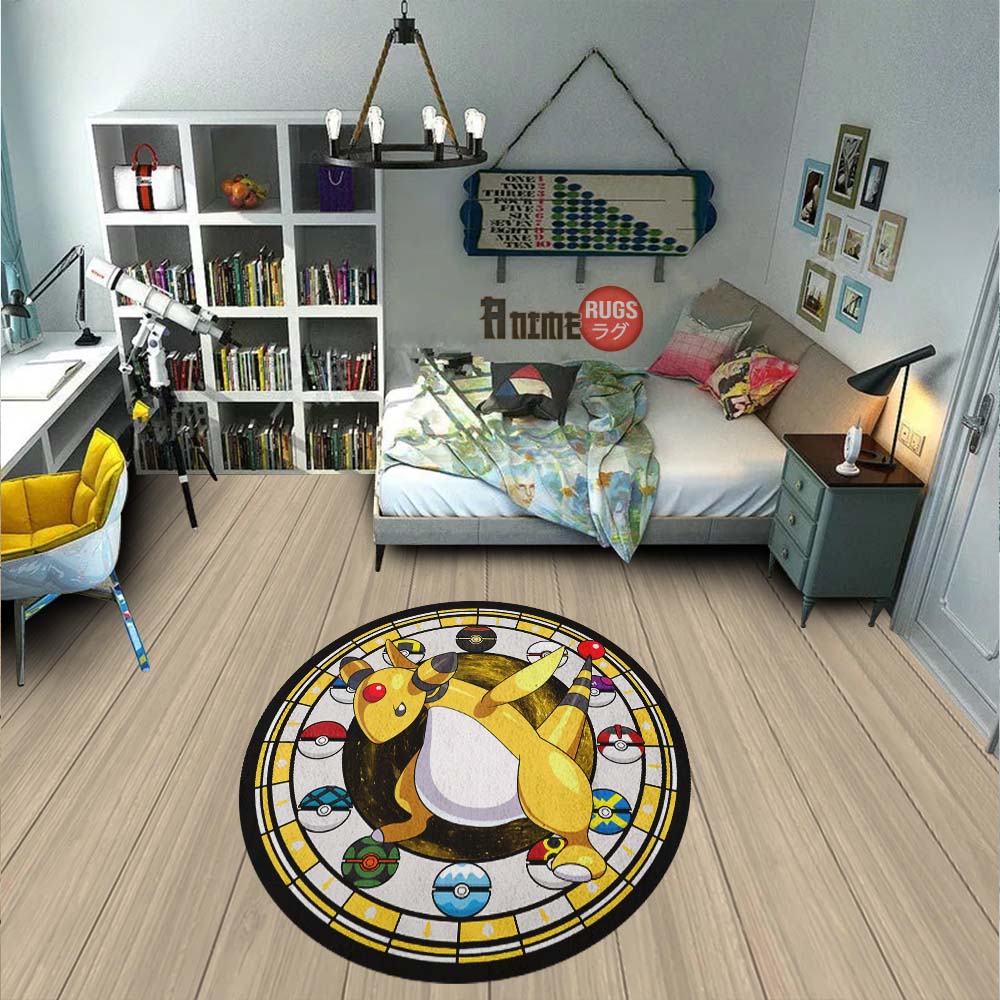 Momo Yaoyorozu Round Rug Custom My Hero Academia Anime Circle Carpet-Animerugs