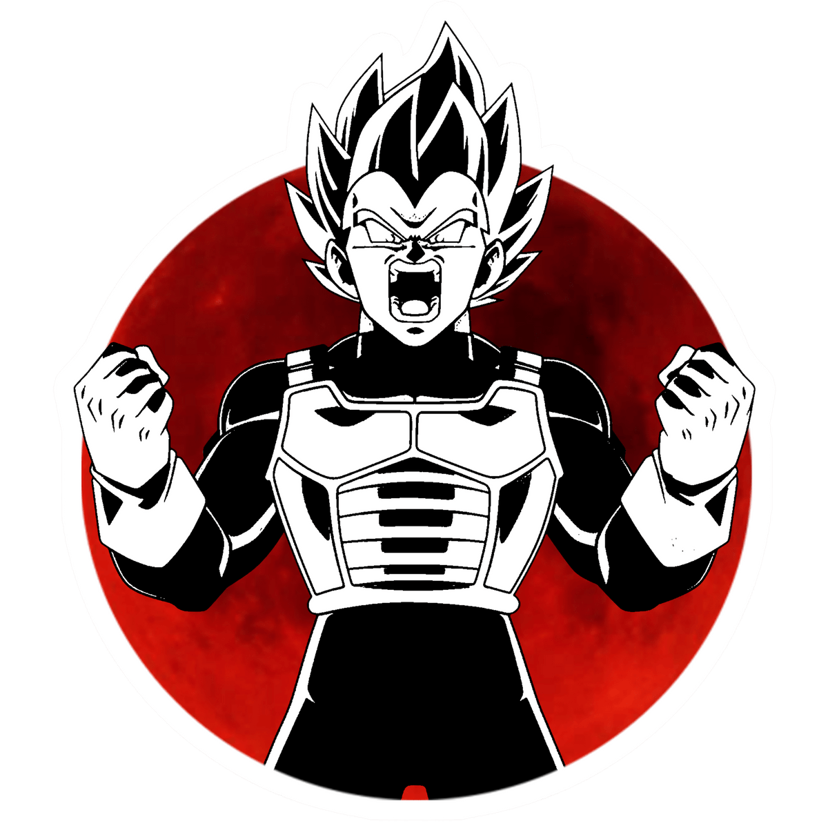 Vegeta Ssj Shaped Rug Custom Dragon Ball Anime Room Decor-Animerugs