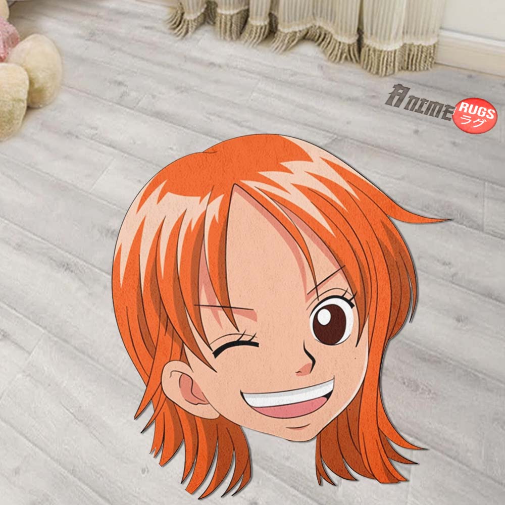 Nami Shaped Rug Custom One Piece For Room Decor Quality Mats-Animerugs
