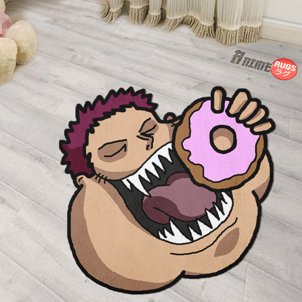 Charlotte Katakuri Shaped Rug Custom One Piece Decor For Room Mat Quality Carpet-Animerugs