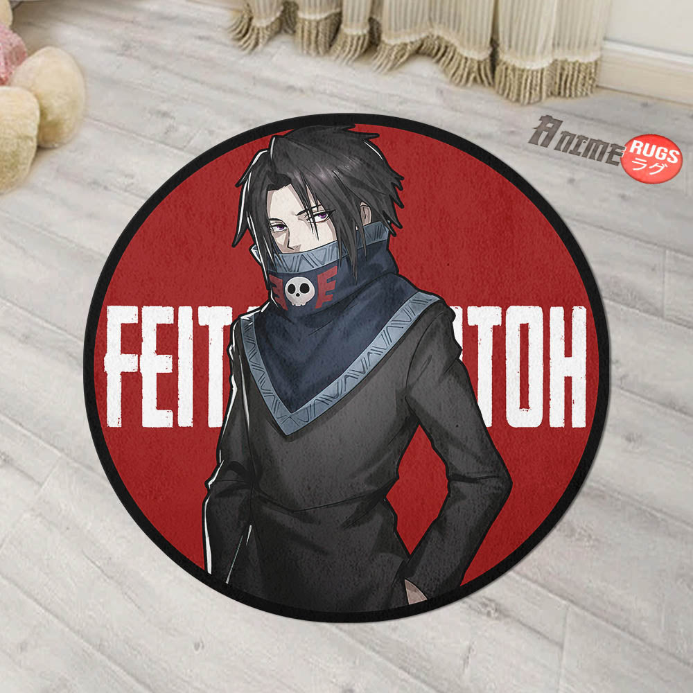 Feitan Pohtoh Shaped Rug Custom Anime Hunter x Hunter Mats For Bedroom Living Room Quality Carpets-Animerugs