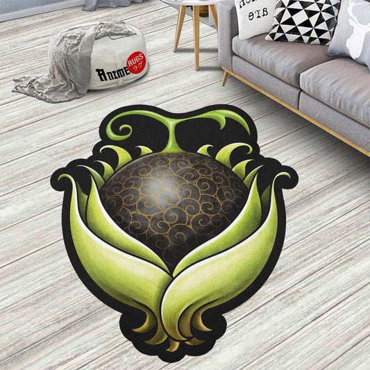 Kage Kage Shaped Rug Custom Devil Fruit One Piece Anime Room Decor-Animerugs