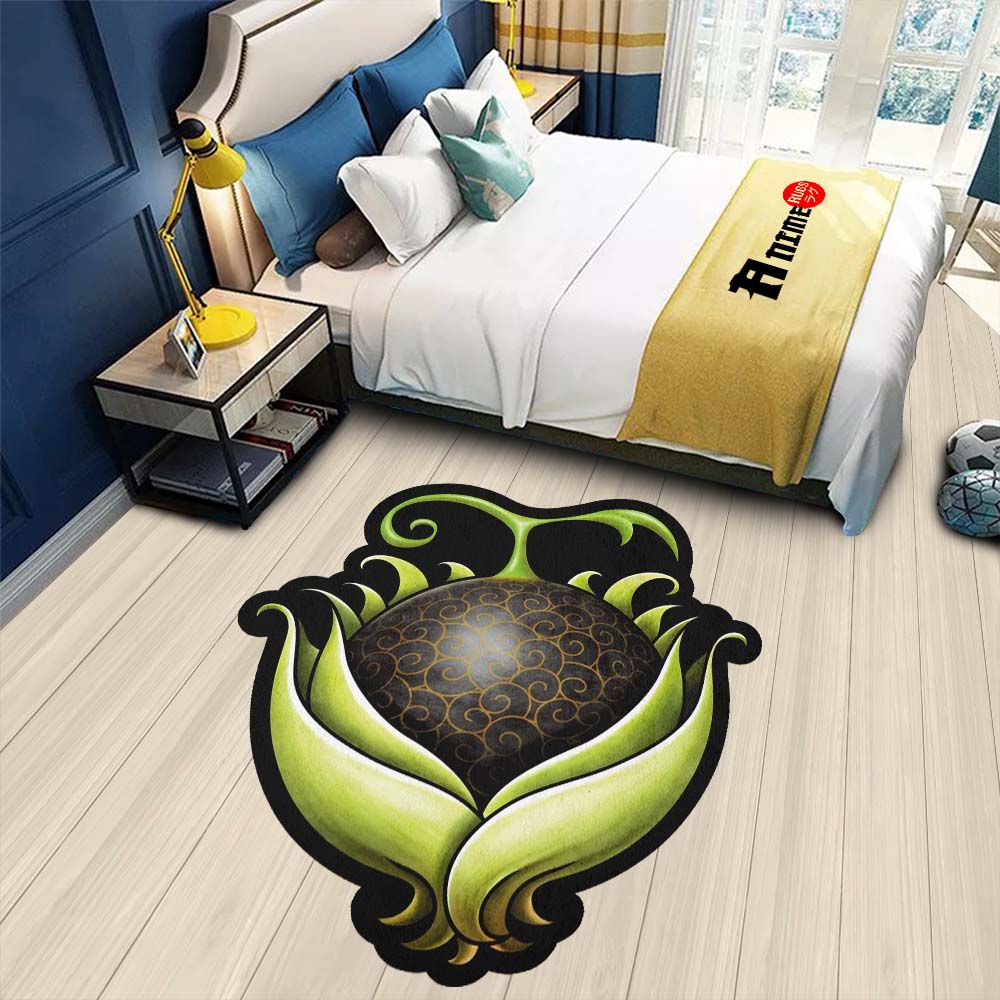 Kage Kage Shaped Rug Custom Devil Fruit One Piece Anime Room Decor-Animerugs