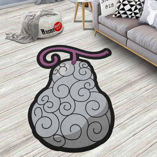 Ito Ito Shaped Rug Custom Devil Fruit One Piece Anime Room Decor-Animerugs