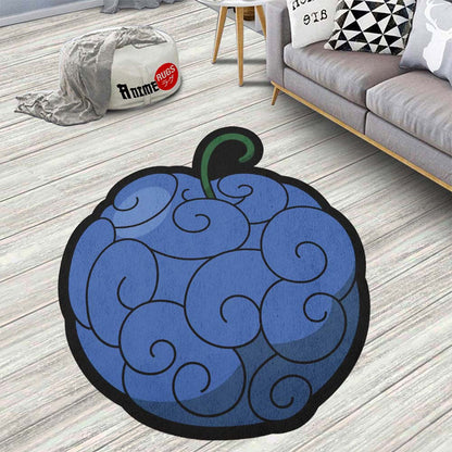 Sara Sara Shaped Rug Custom Devil Fruit One Piece Anime Room Decor-Animerugs