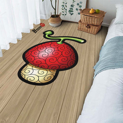 Hito Hito Shaped Rug Custom Devil Fruit One Piece Anime Room Decor-Animerugs