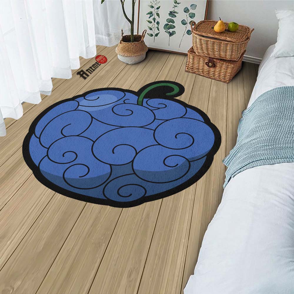 Sara Sara Shaped Rug Custom Devil Fruit One Piece Anime Room Decor-Animerugs