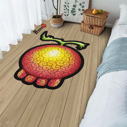 Yomi Yomi Shaped Rug Custom Devil Fruit One Piece Anime Room Decor-Animerugs