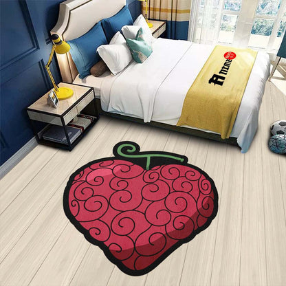 Ope Ope Shaped Rug Custom Devil Fruit One Piece Anime Room Decor-Animerugs