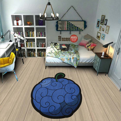 Sara Sara Shaped Rug Custom Devil Fruit One Piece Anime Room Decor-Animerugs