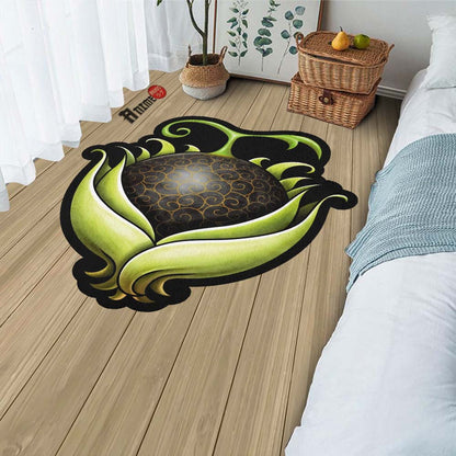 Kage Kage Shaped Rug Custom Devil Fruit One Piece Anime Room Decor-Animerugs
