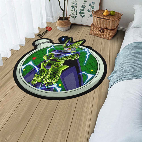 Cell Shaped Rug Custom Dragon Ball Anime Room Decor-Animerugs