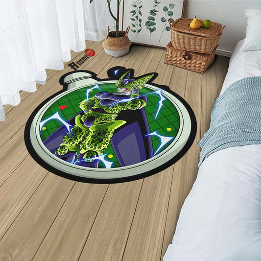 Cell Shaped Rug Custom Dragon Ball Anime Room Decor-Animerugs