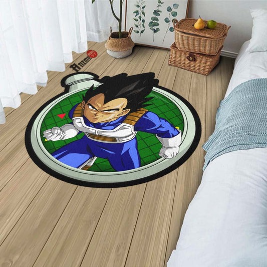 Vegeta Shaped Rug Custom Dragon Ball Anime Room Decor-Animerugs