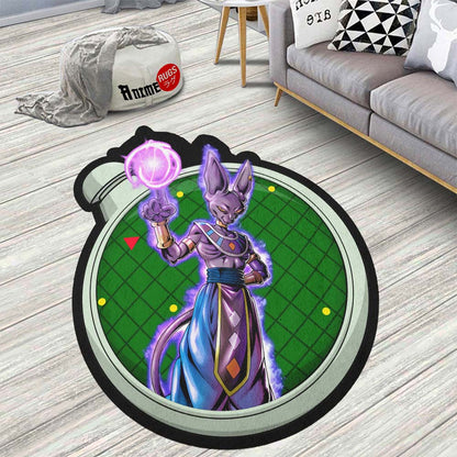 Beerus Shaped Rug Custom Dragon Ball Anime Room Decor-Animerugs