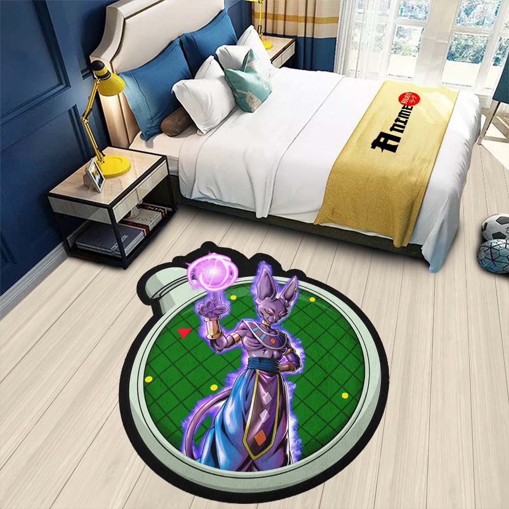 Beerus Shaped Rug Custom Dragon Ball Anime Room Decor-Animerugs