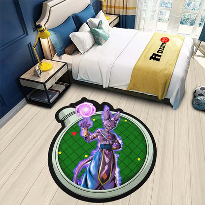 Beerus Shaped Rug Custom Dragon Ball Anime Room Decor-Animerugs
