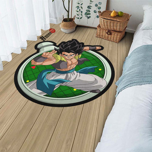 Gogeta Shaped Rug Custom Dragon Ball Anime Room Decor-Animerugs