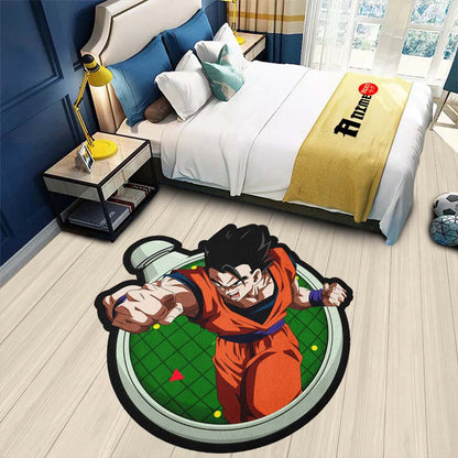Gohan Shaped Rug Custom Dragon Ball Anime Room Decor-Animerugs