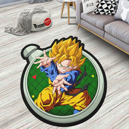 Goten Shaped Rug Custom Dragon Ball Anime Room Decor-Animerugs