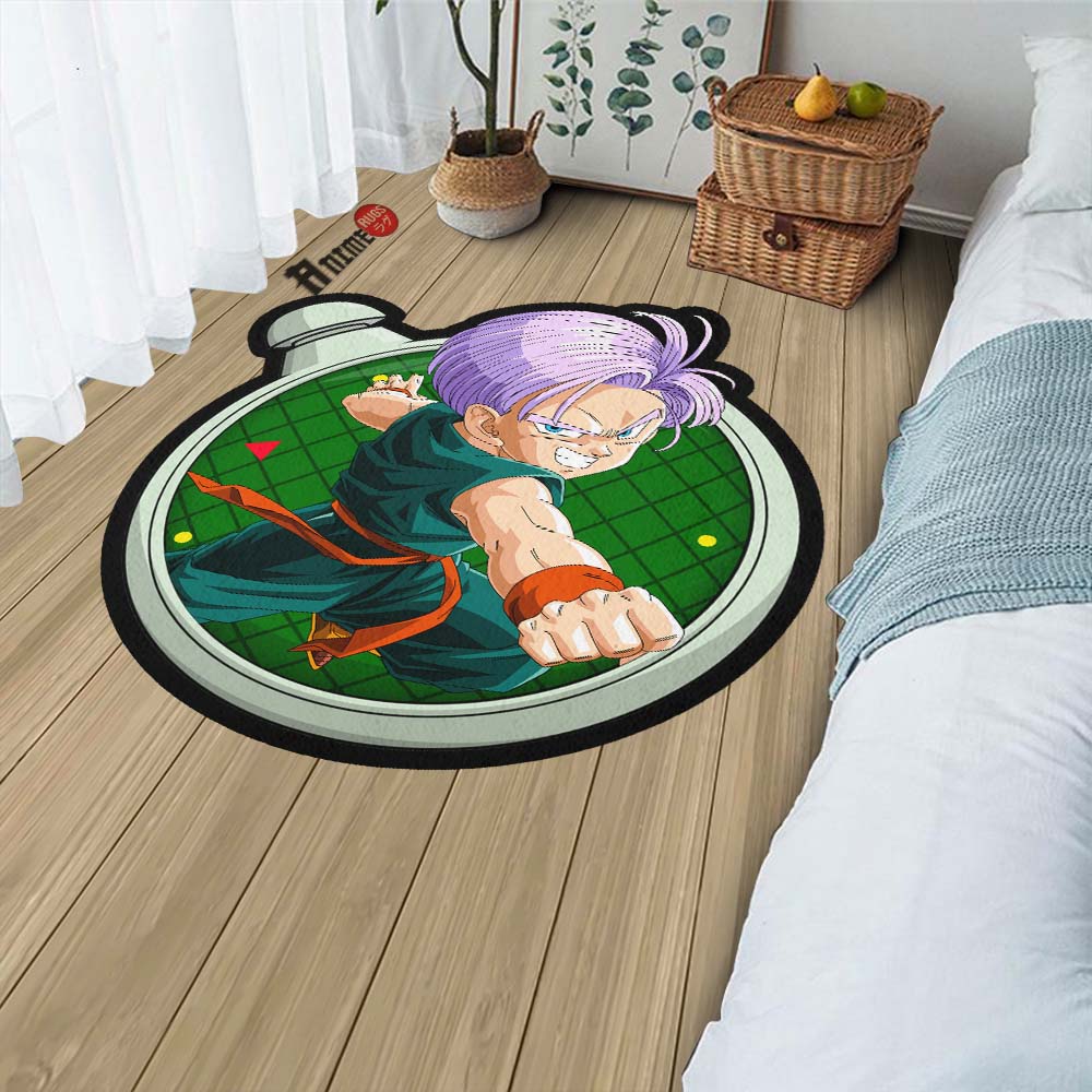 Trunks Shaped Rug Custom Dragon Ball Anime Room Decor-Animerugs
