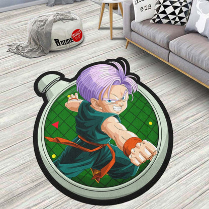 Trunks Shaped Rug Custom Dragon Ball Anime Room Decor-Animerugs