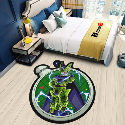 Cell Shaped Rug Custom Dragon Ball Anime Room Decor-Animerugs