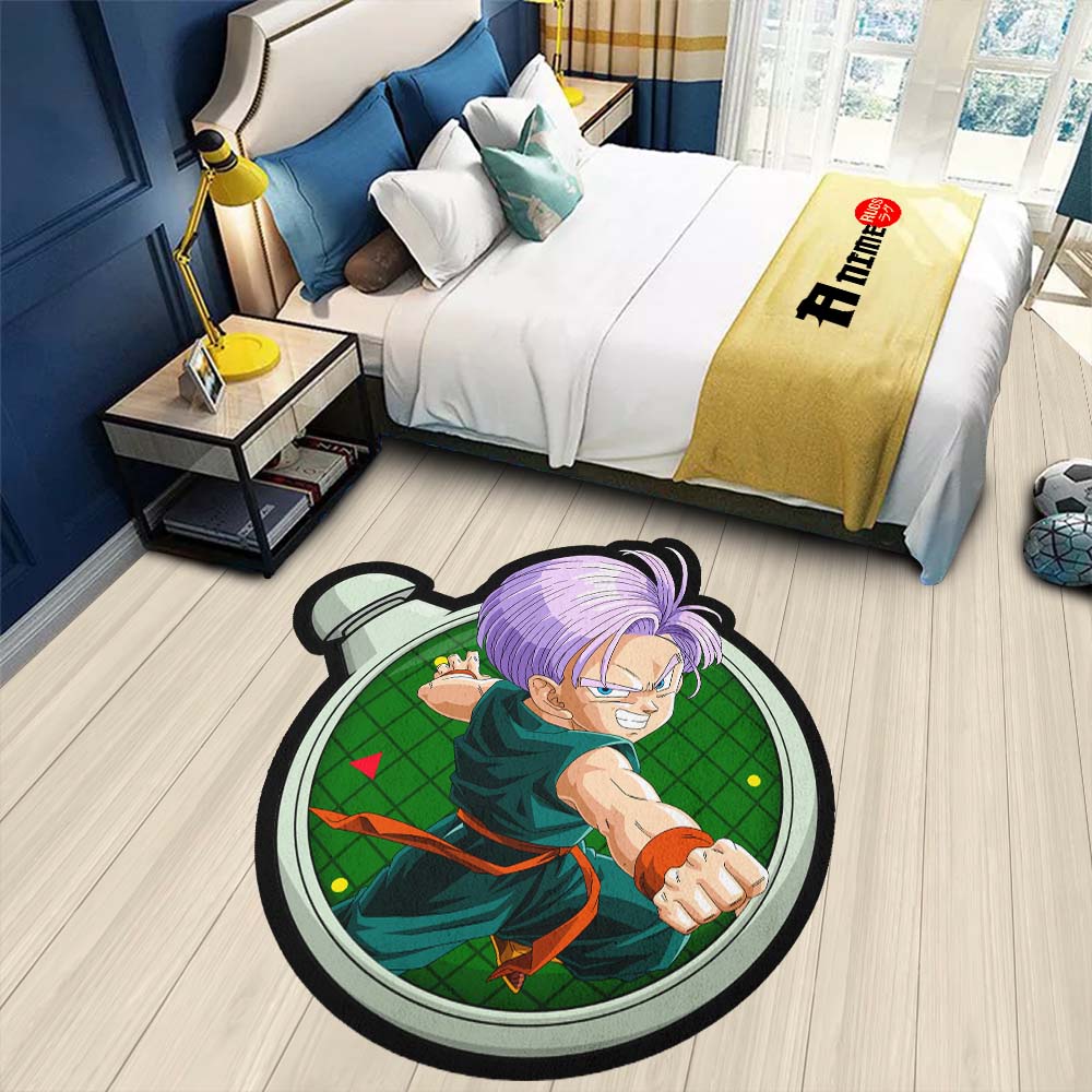 Trunks Shaped Rug Custom Dragon Ball Anime Room Decor-Animerugs