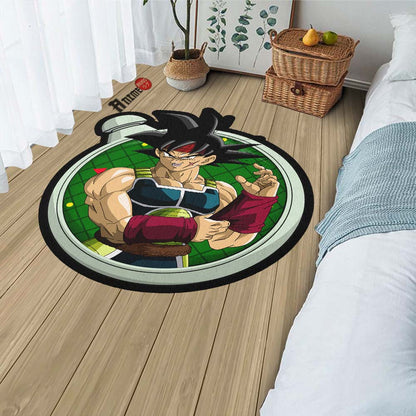 Bardock Shaped Rug Custom Dragon Ball Anime Room Decor-Animerugs