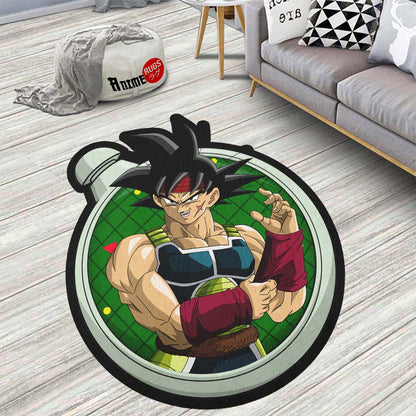 Bardock Shaped Rug Custom Dragon Ball Anime Room Decor-Animerugs