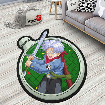 Future Trunks Shaped Rug Custom Dragon Ball Anime Room Decor-Animerugs