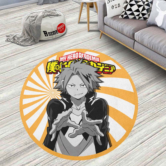 Kaminari Denki Round Rug Custom My Hero Academia Anime Circle Carpet-Animerugs
