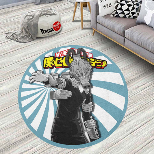 Tomura Shigaraki Round Rug Custom My Hero Academia Anime Circle Carpet-Animerugs