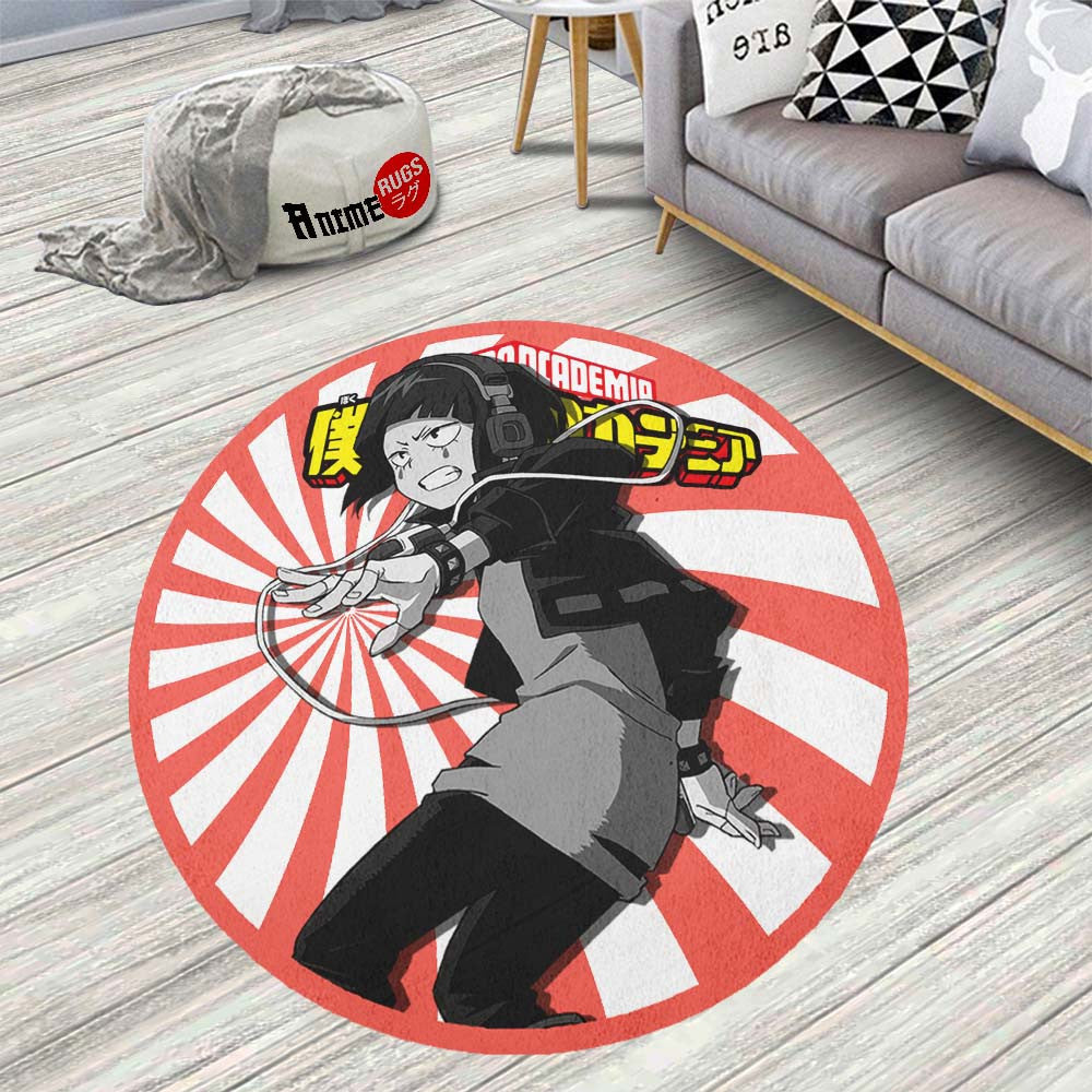 Kyouka Jirou Round Rug Custom My Hero Academia Anime Circle Carpet-Animerugs