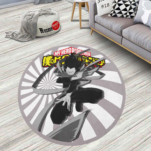 Shouta Aizawa Round Rug Custom My Hero Academia Anime Circle Carpet-Animerugs