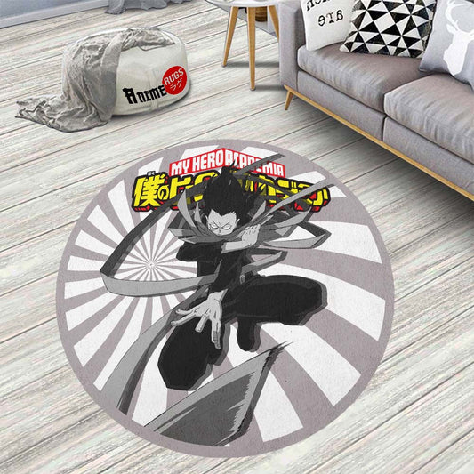 Shouta Aizawa Round Rug Custom My Hero Academia Anime Circle Carpet-Animerugs