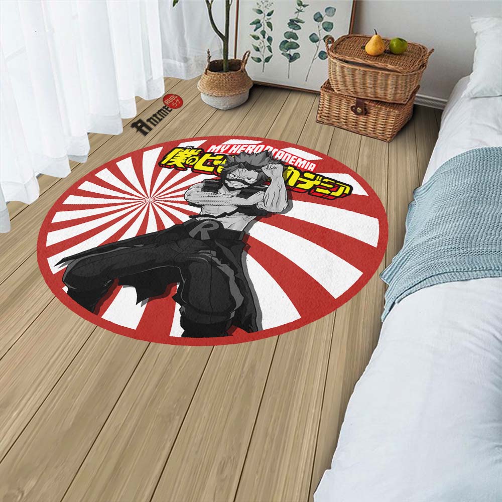 Eijiro Kirishima Round Rug Custom My Hero Academia Anime Circle Carpet-Animerugs