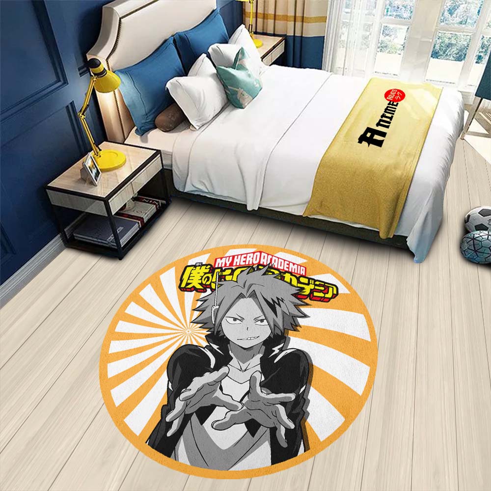 Kaminari Denki Round Rug Custom My Hero Academia Anime Circle Carpet-Animerugs