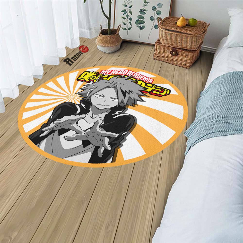 Kaminari Denki Round Rug Custom My Hero Academia Anime Circle Carpet-Animerugs