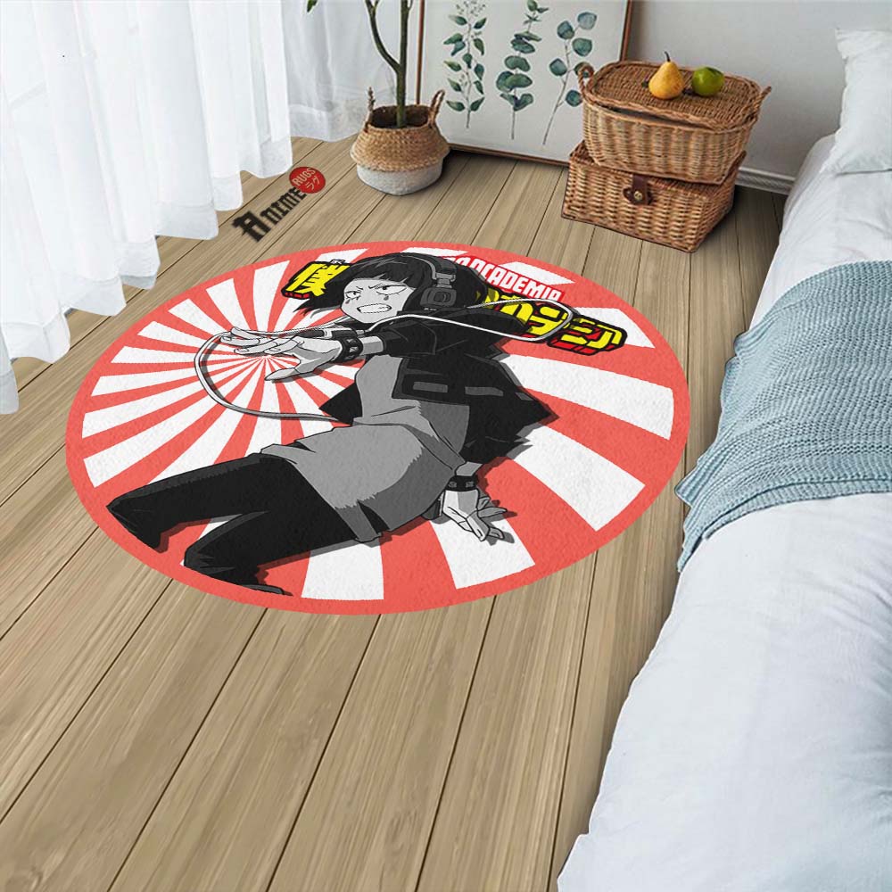 Kyouka Jirou Round Rug Custom My Hero Academia Anime Circle Carpet-Animerugs