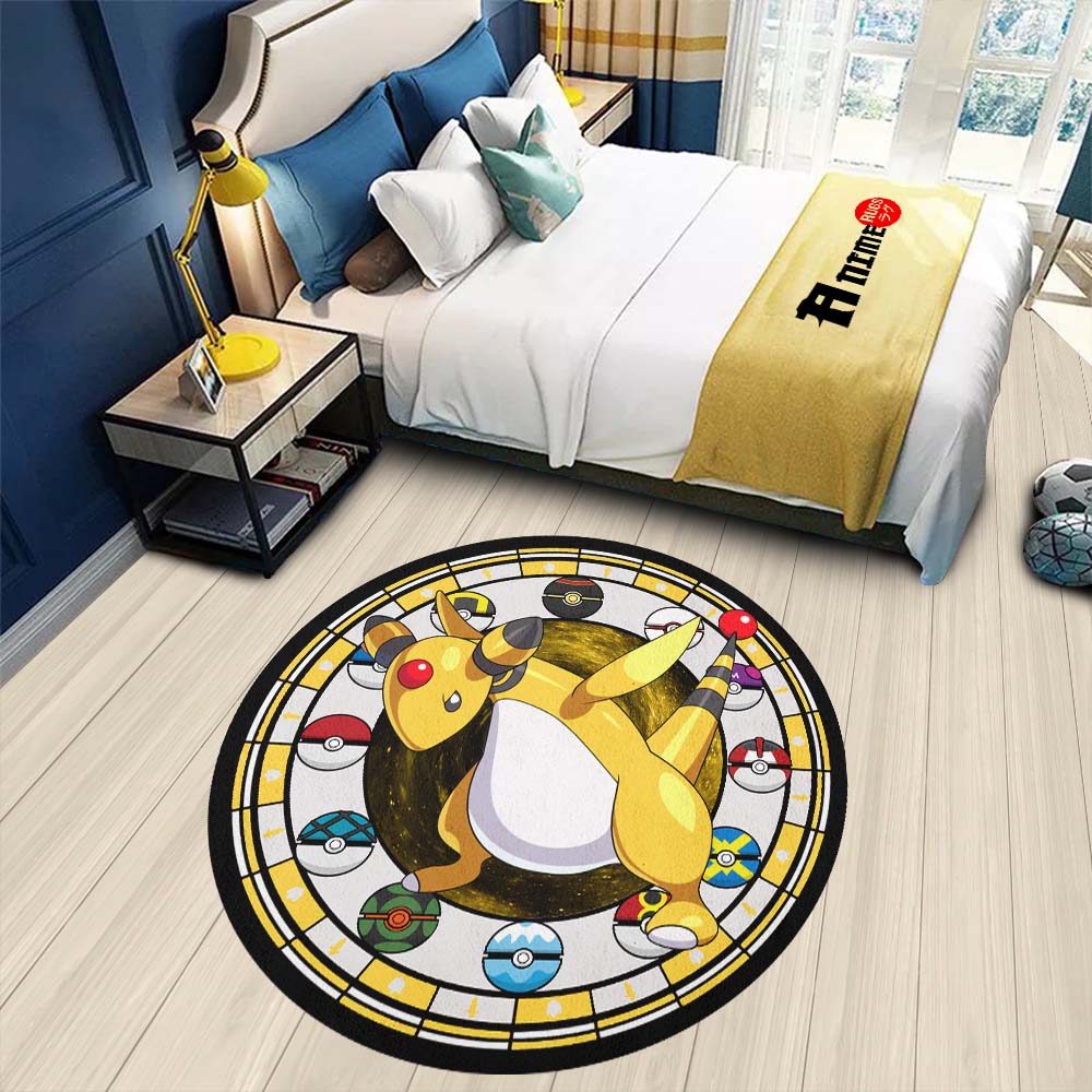 Momo Yaoyorozu Round Rug Custom My Hero Academia Anime Circle Carpet-Animerugs