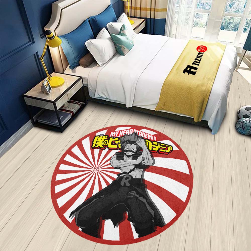 Eijiro Kirishima Round Rug Custom My Hero Academia Anime Circle Carpet-Animerugs
