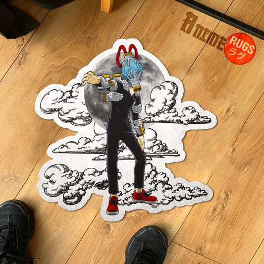 Tomura Shigaraki Shaped Rug Custom Moon Clouds My Hero Academia Anime Room Decor-Animerugs