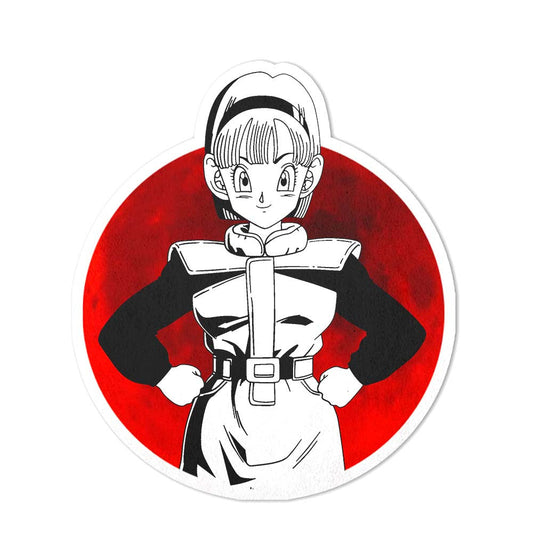 Bulma Shaped Rug Custom Dragon Ball Anime Room Decor-Animerugs