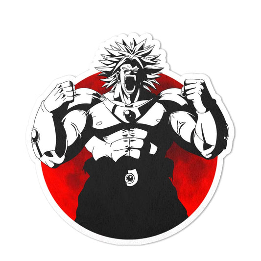 Broly Shaped Rug Custom Dragon Ball Anime Room Decor-Animerugs