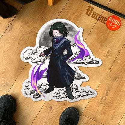 Feitan Pohtoh Shaped Rug Custom Moon Clouds Hunter x Hunter Anime Room Decor-Animerugs