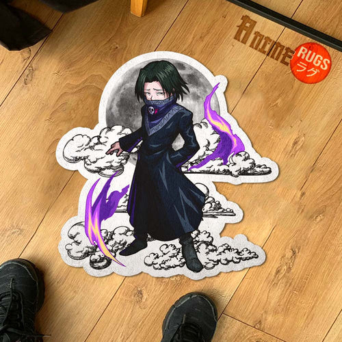 Feitan Pohtoh Shaped Rug Custom Moon Clouds Hunter x Hunter Anime Room Decor-Animerugs