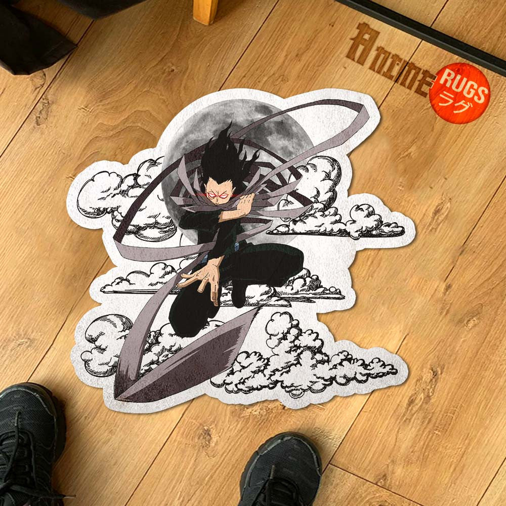 Shouta Aizawa Shaped Rug Custom Moon Clouds My Hero Academia Anime Room Decor-Animerugs