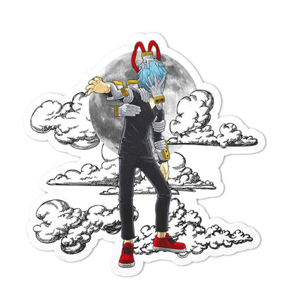 Tomura Shigaraki Shaped Rug Custom Moon Clouds My Hero Academia Anime Room Decor-Animerugs