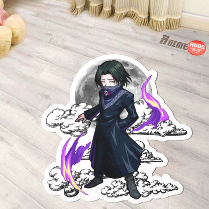 Feitan Pohtoh Shaped Rug Custom Moon Clouds Hunter x Hunter Anime Room Decor-Animerugs